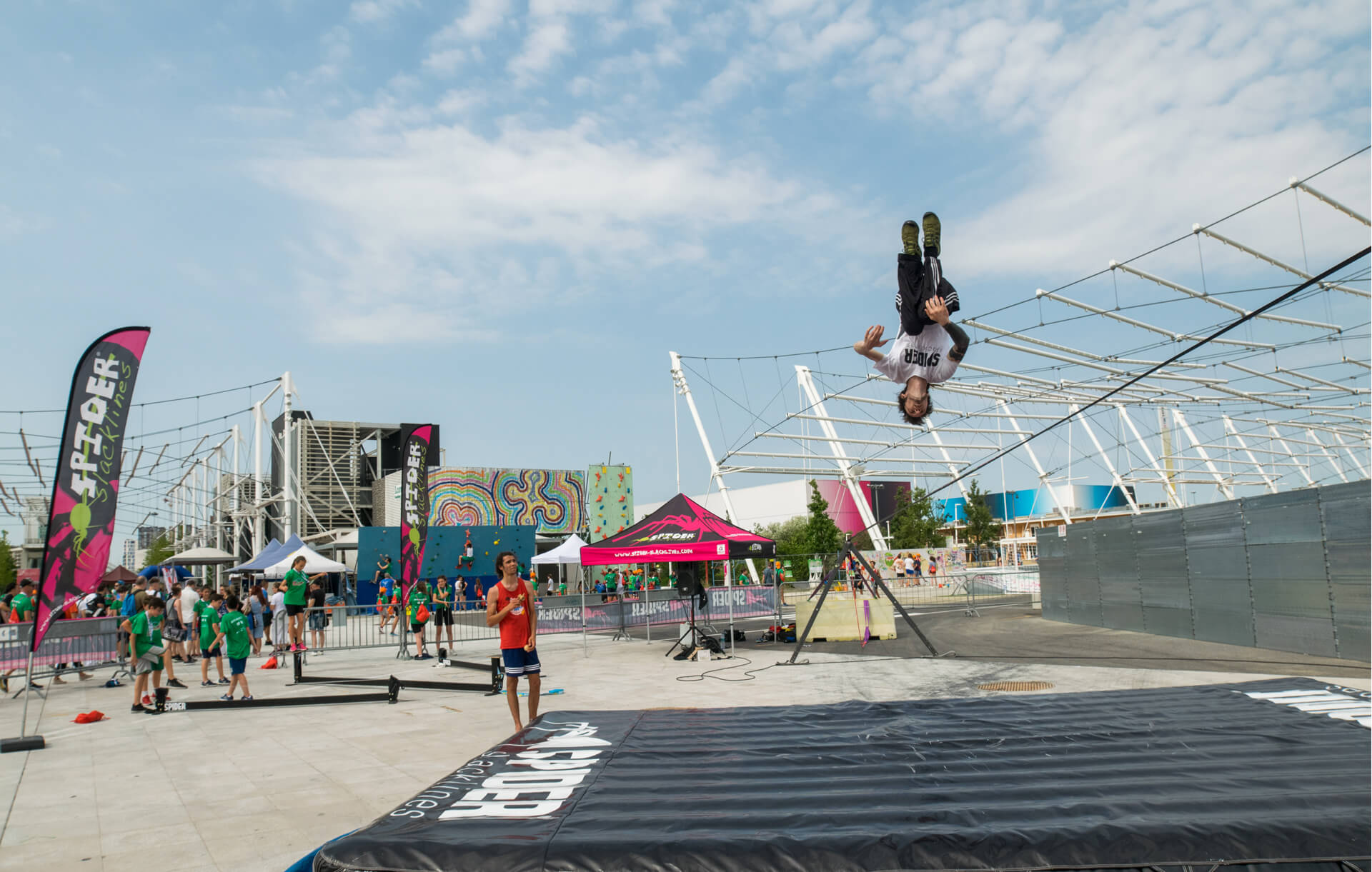 Slackline pour debutant