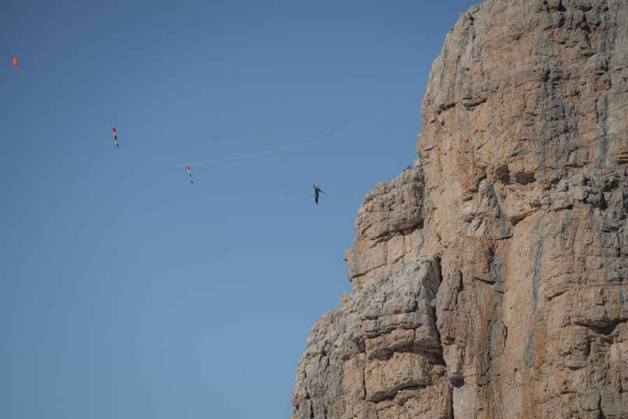 Trentino crew Highline adventure