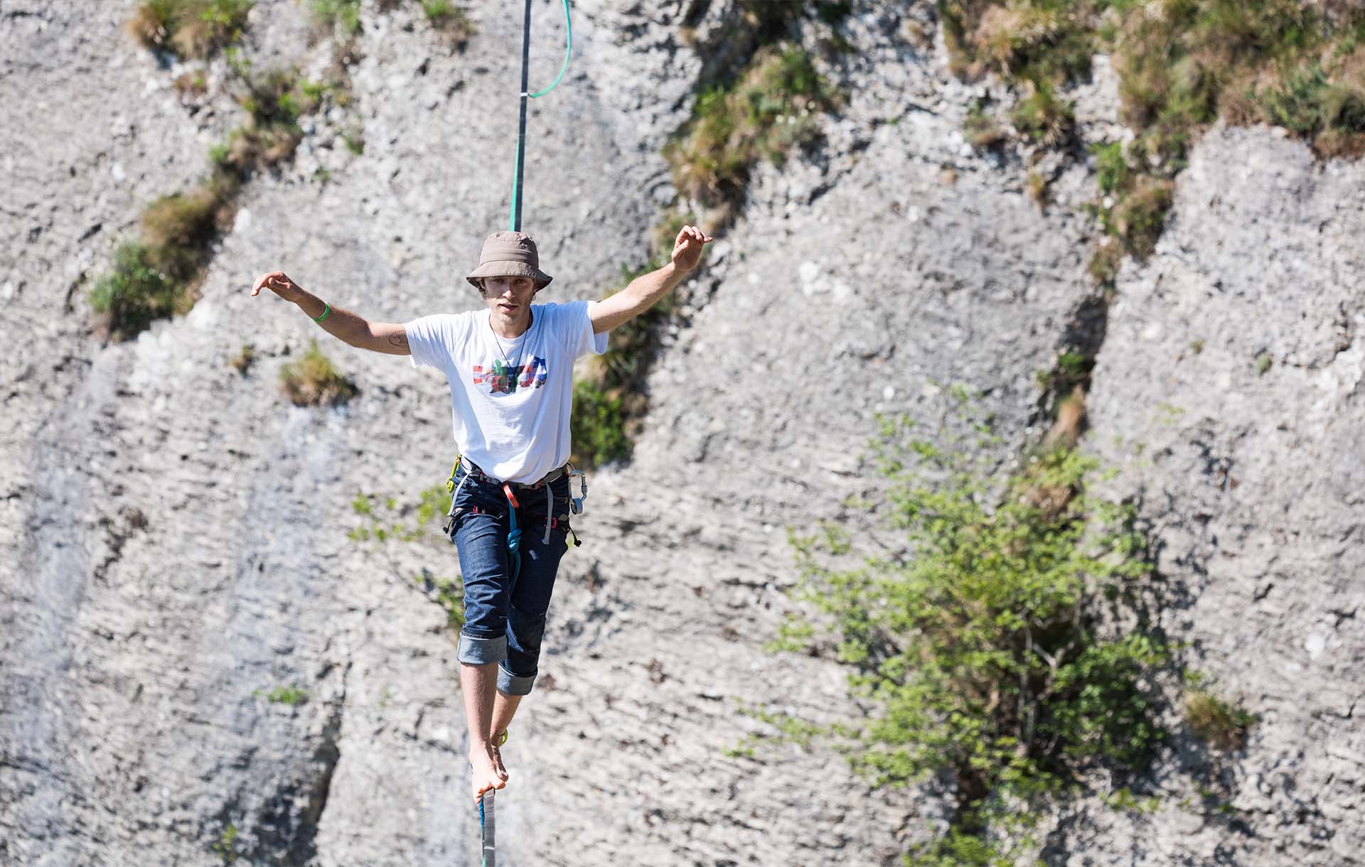 Posso montare da solo una Highline da Slackline per la prima volta?